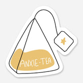 Anxie-tea Teabag  Sticker